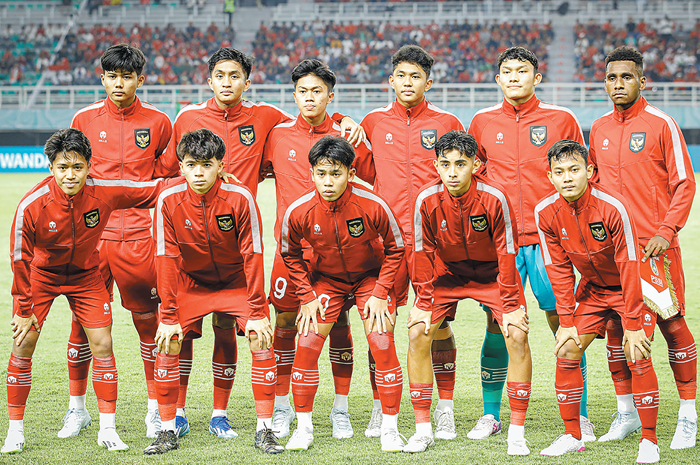 PUNYA POTENSI: Iqbal Gwijanggae dkk akan terus dipertahankan oleh federasi agar mereka bisa memperkuat skuad Merah Putih di level yang lebih atas lagi. - Image