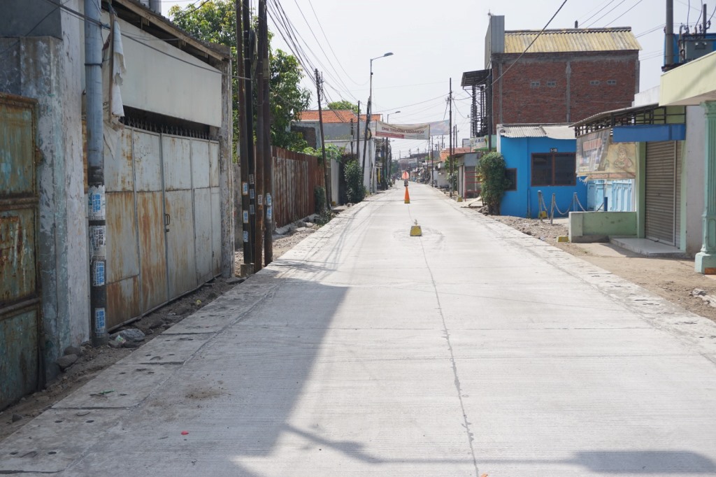 Proyek Betonisasi Tropodo I Pemerintah Kabupaten Sidoarjo (sidoarjokab.go.id). - Image