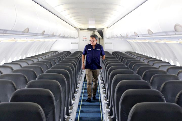 Pelita Air memperkuat armadanya dengan mendatangkan pesawat Airbus A320. - Image