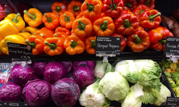 Stok sayur pada pusat perbelanjaan/ Sumber: pixabay - Image