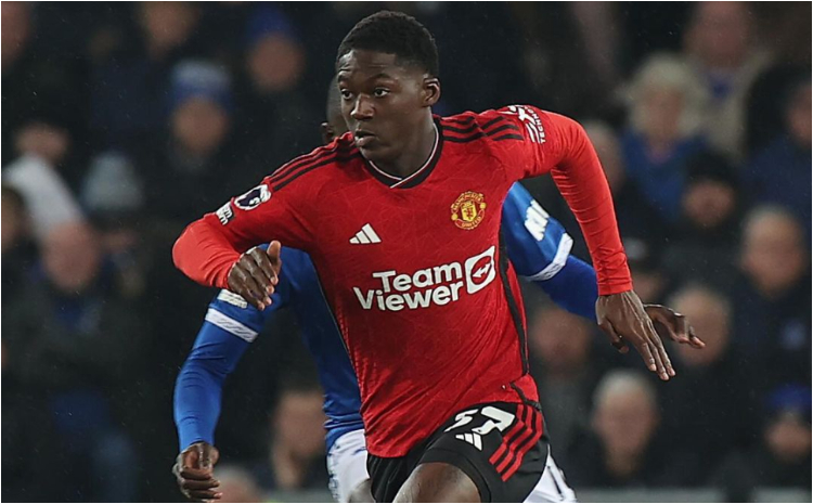 Kobbi Mainoo tampil baik saat melawan Everton /instagram.com/manchesterunited/ - Image