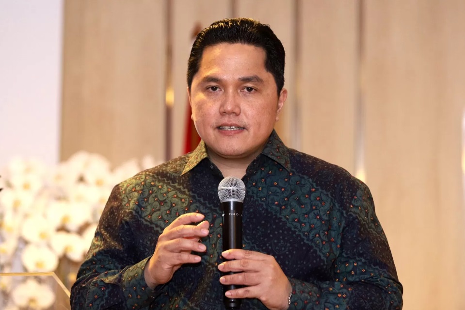 Menteri BUMN Erick Thohir. (JawaPos.com/Dery Ridwansah) - Image