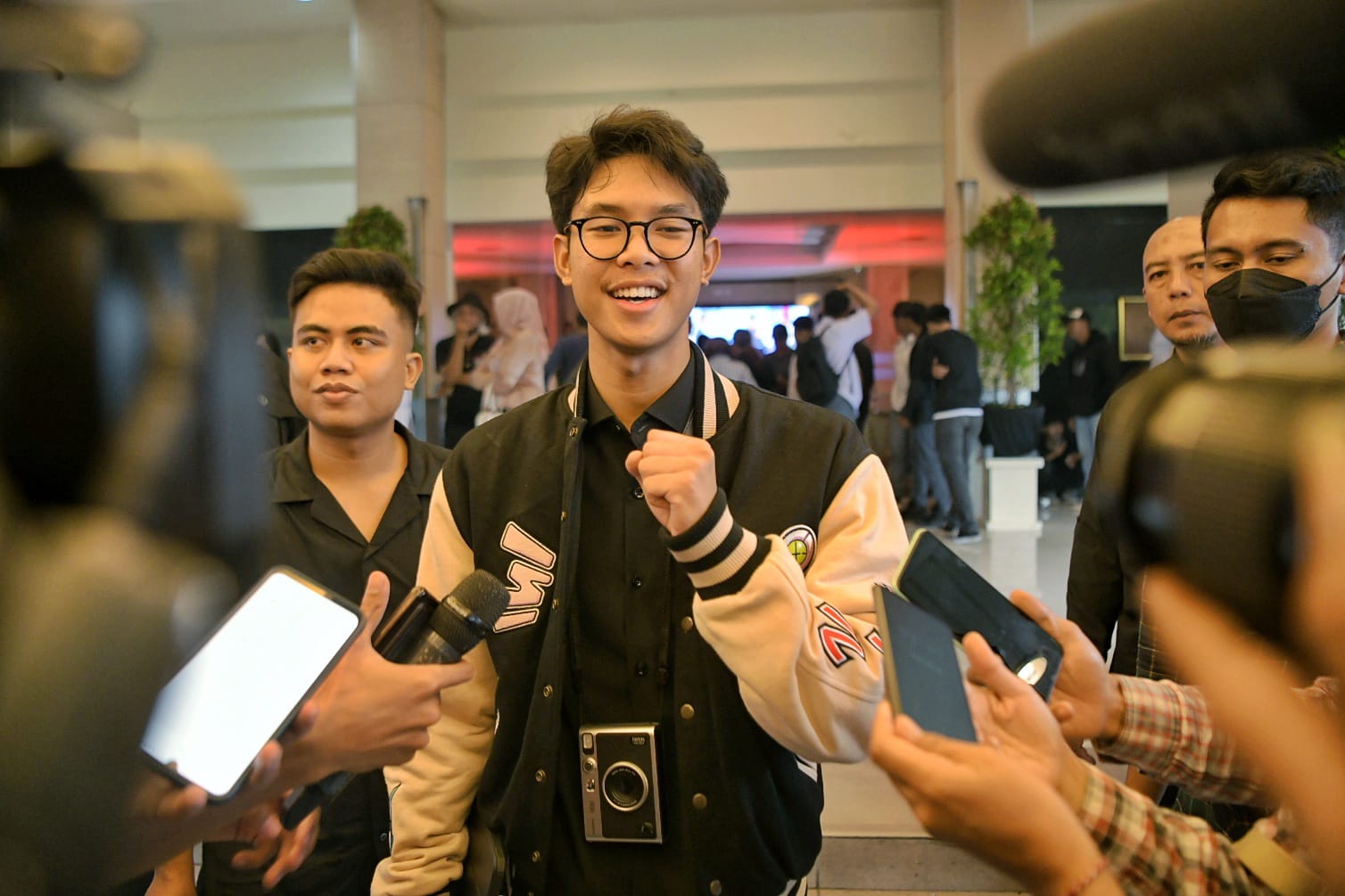 Muhammad Zinedine Alam Ganjar menghadiri acara Z Creative Talk di Balai Sartika. (Istimewa) - Image