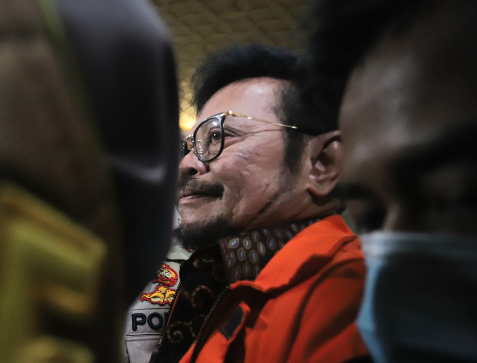 Eks Mentan Syahrul Yasin Limpo tiba di Bareskrim Polri, Jakarta, Rabu (29/11/2023).