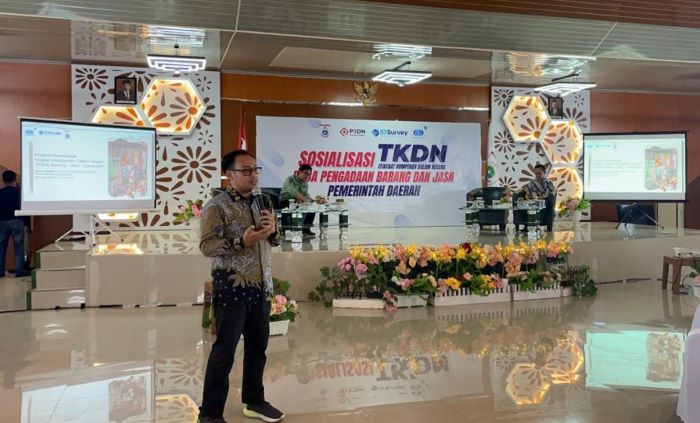 Surveyor Indonesia Cabang Makassar sosialisasi dalam mendorong Peningkatan Penggunaan Produk Dalam Negeri (P3DN). - Image