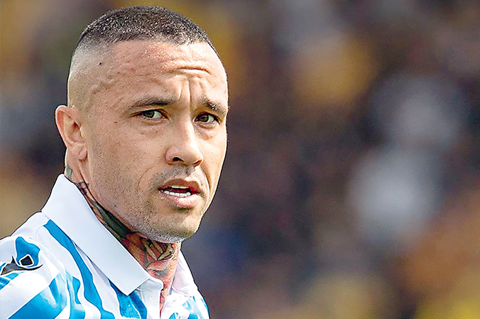 TANTANGAN BARU: Bergabungnya Radja Nainggolan diharapkan bisa membantu Bhayangkara FC lolos dari jeratan degradasi. - Image
