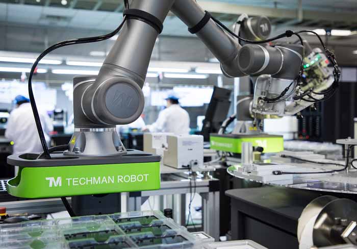 Salah satu peserta Techman Robot yang merupakan perusahaan desain dan manufaktur robotika AI terkemuka yang berdedikasi untuk meningkatkan bisnis industri melalui aplikasi teknologi (Istimewa). - Image