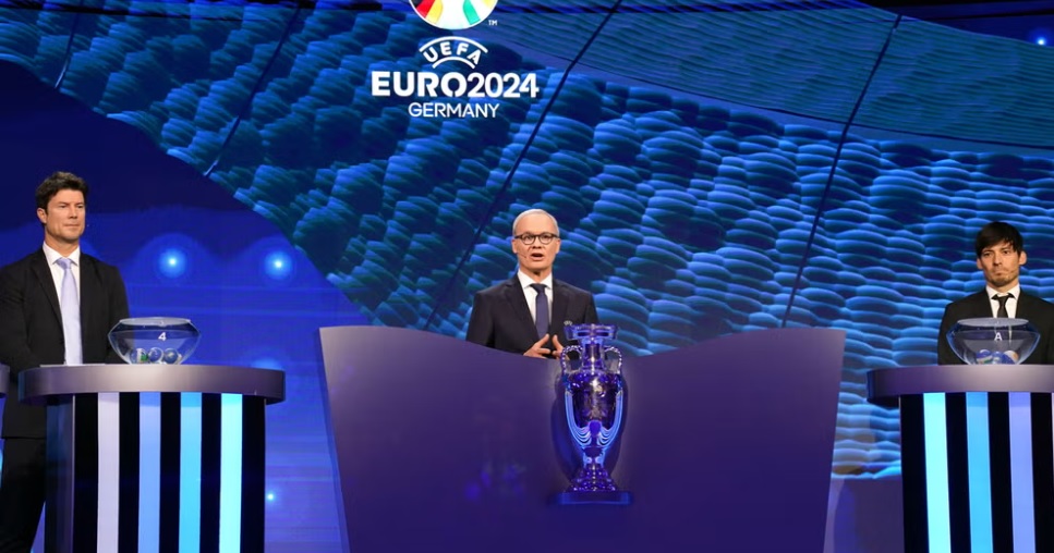 Undian Euro 2024 telah dilakukan di Elbphilharmonie, Hamburg, Jerman, Sabtu (2/12) waktu setempat. - Image