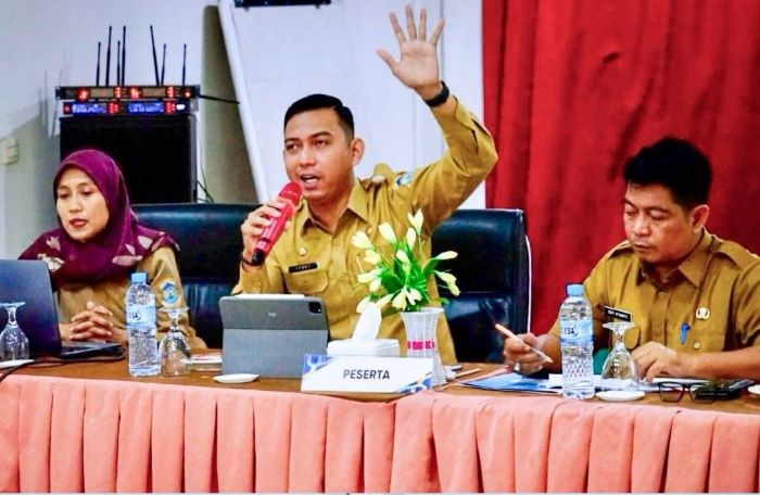Monev Keterbukaan Informasi Publik (KIP) 2023 di Bangka City Hotel Kota Pangkalpinang, Selasa (5/12). - Image
