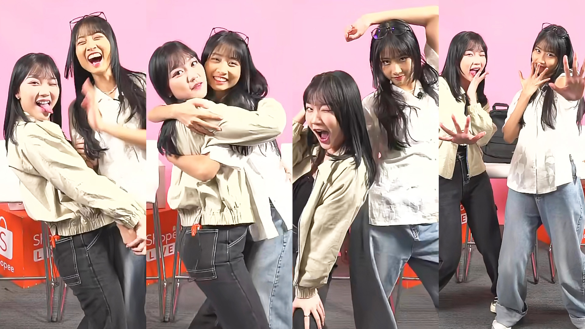 Sumber: Tangkapan Layar Shopee Live Streaming Marsha dan Muthe JKT48.
