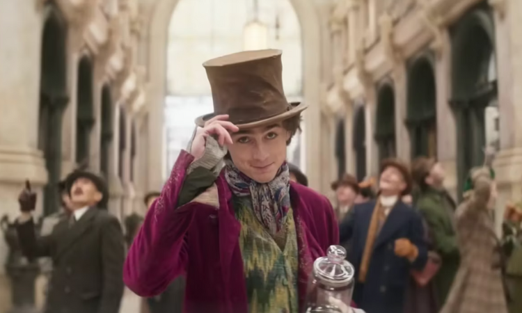 Pemeran utama Willy Wonka, Timothée Chalamet./ Sumber: Collider/ Warner Bros - Image