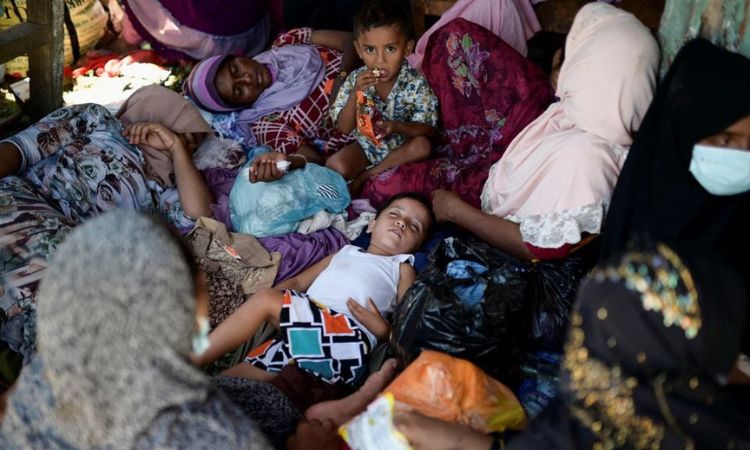 potret pengungsi Rohingya./Reuters - Image