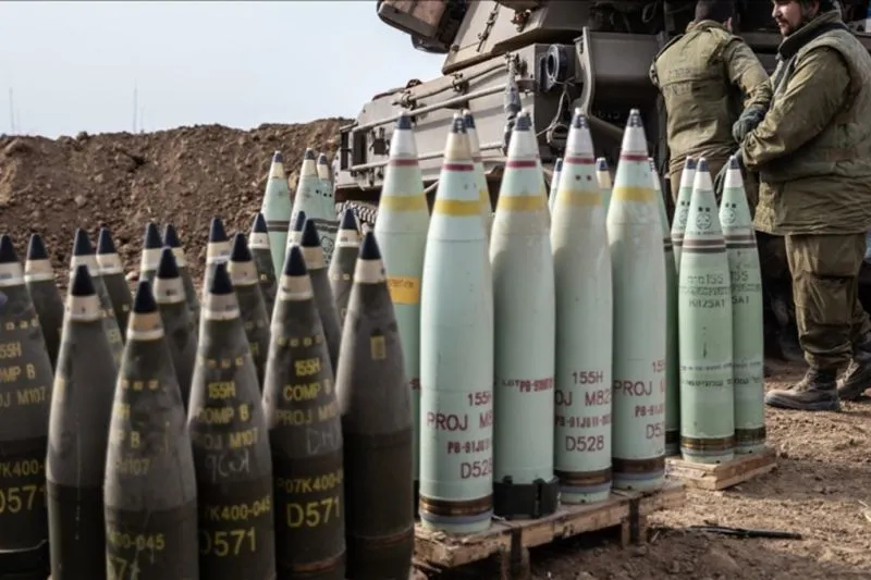 Bukti penggunaan cangkang fosfor putih oleh Israel di Gaza (ARSIP FOTO - Anadolu) - Image