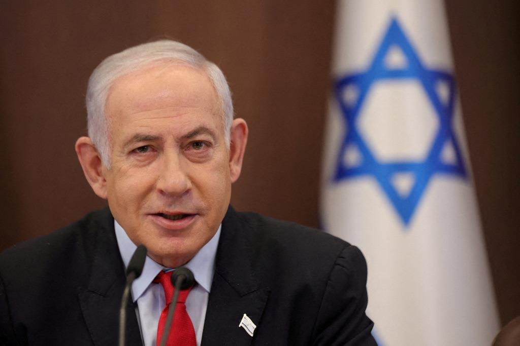 Perdana Menteri Israel, Benjamin Netanyahu. (REUTERS/ABIR SULTAN). - Image