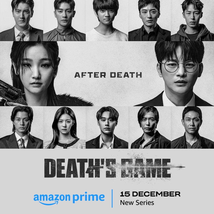 Poster drama Death’s Game yang dibintangi deretan artis papan atas Korea Selatan. Sumber: mydramalist - Image