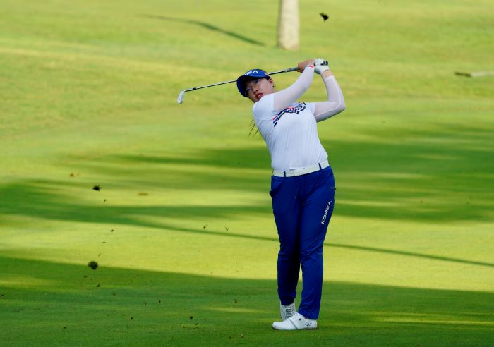 Pegolf Korea Selatan Hyosong Lee. - Image