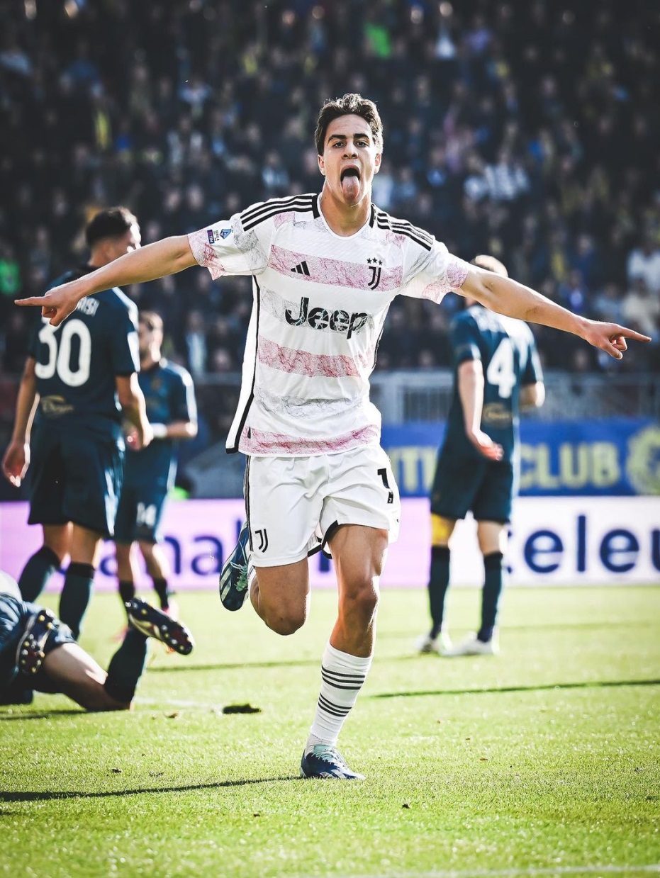 Kenan Yildiz mencetak gol debunnya untuk Juventus ./.instagram.com/juventus/ - Image