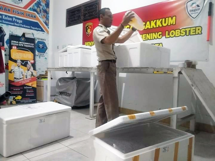 BLU LPMUKP terus berkomitmen mendukung nelayan dan pembudidaya ikan Pokdakan Ngupoyo Mino di Sleman, Yogyakarta. - Image