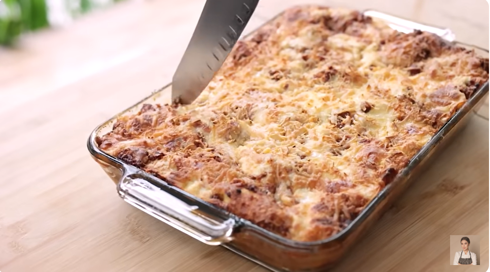 Resep Classic Lasagna (untuk 10 porsi) ./Youtube Devina Hermawan - Image