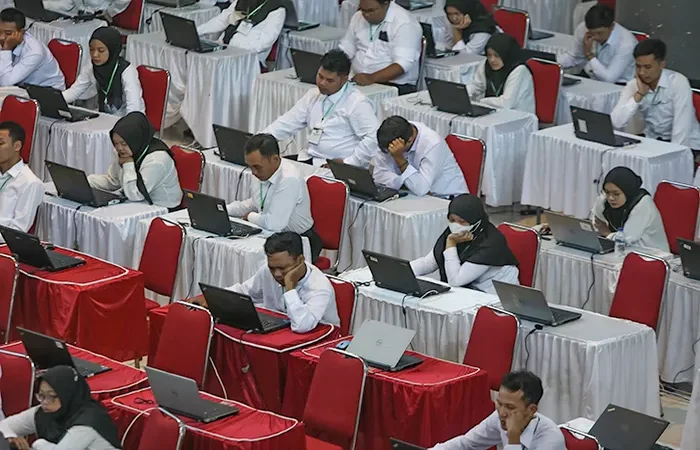 pelantikan perangkat desa di Kabupaten Kediri belum dilaksanakan./(Wahyu Adji/JPRK) - Image