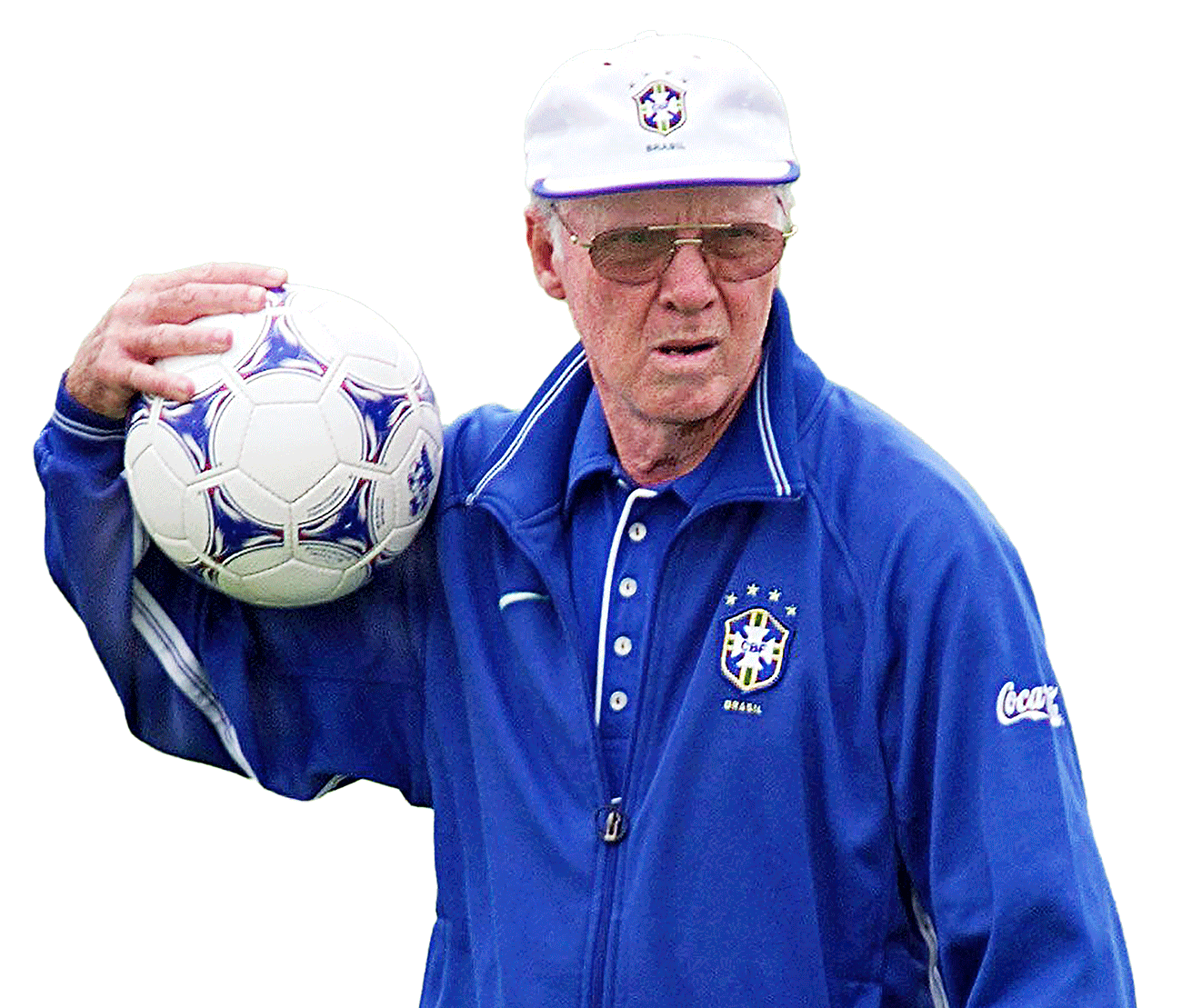 DALAM KENANGAN: Mario Zagallo saat melatih timnas Brasil di Piala Dunia 1998 di Prancis. - Image