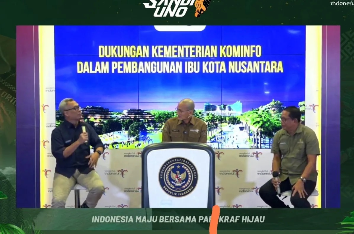 Kominfo Menerbitkan IKNpedia untuk Memberikan Informasi Terbaru IKN./ANTARA/Ade Irma Junida - Image