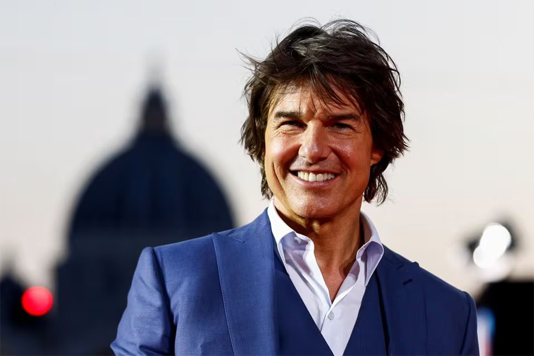 Tom Cruise ketika menghadiri perilisan perdana filmnya - Image