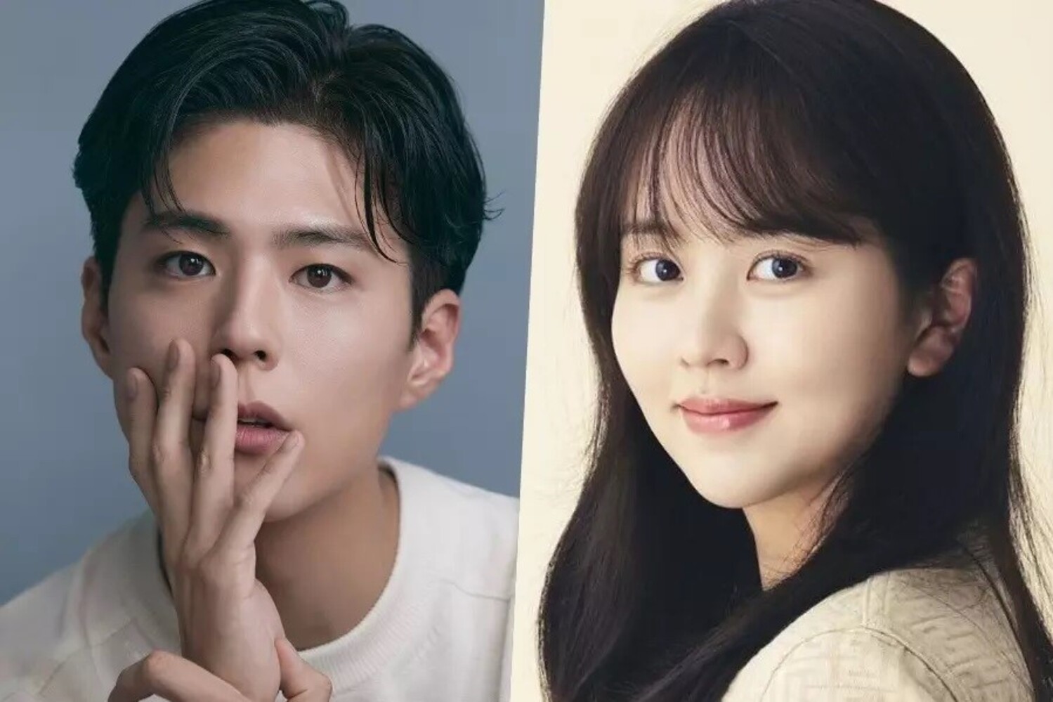 Aktor asal Korsel Park Bo Gum dan Kim So Hyun. Sumber foto: Soompi - Image