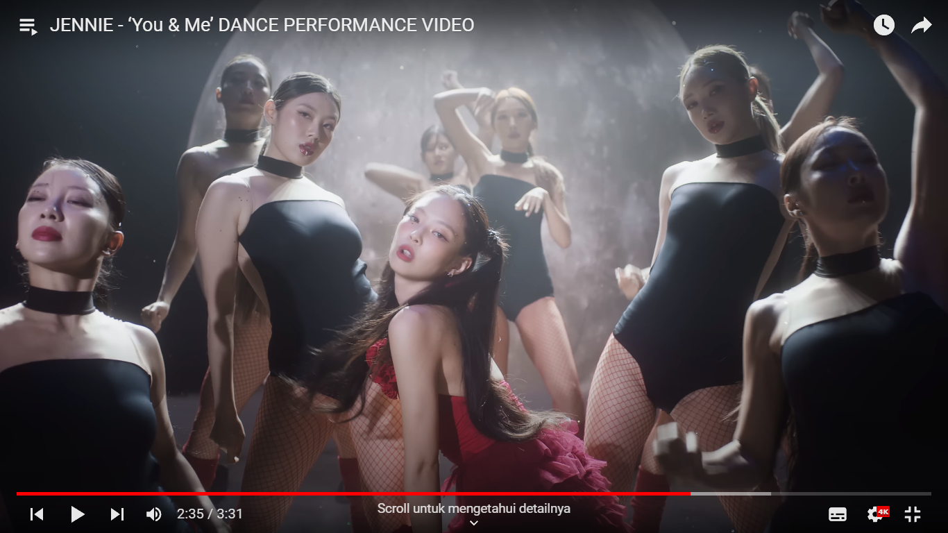 Lagu You & Me Jennie Blackpink./Tangkapan Layar YouTube BLACKPINK - Image