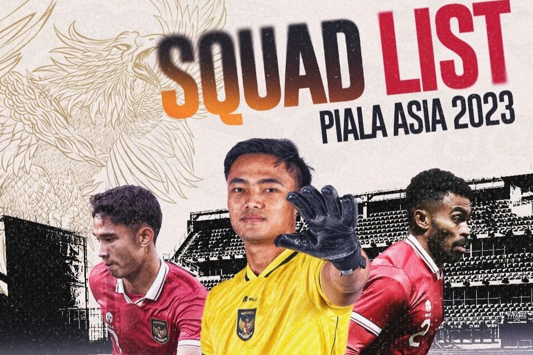 Skuad resmi Timnas Indonesia Piala Asia 2023. - Image