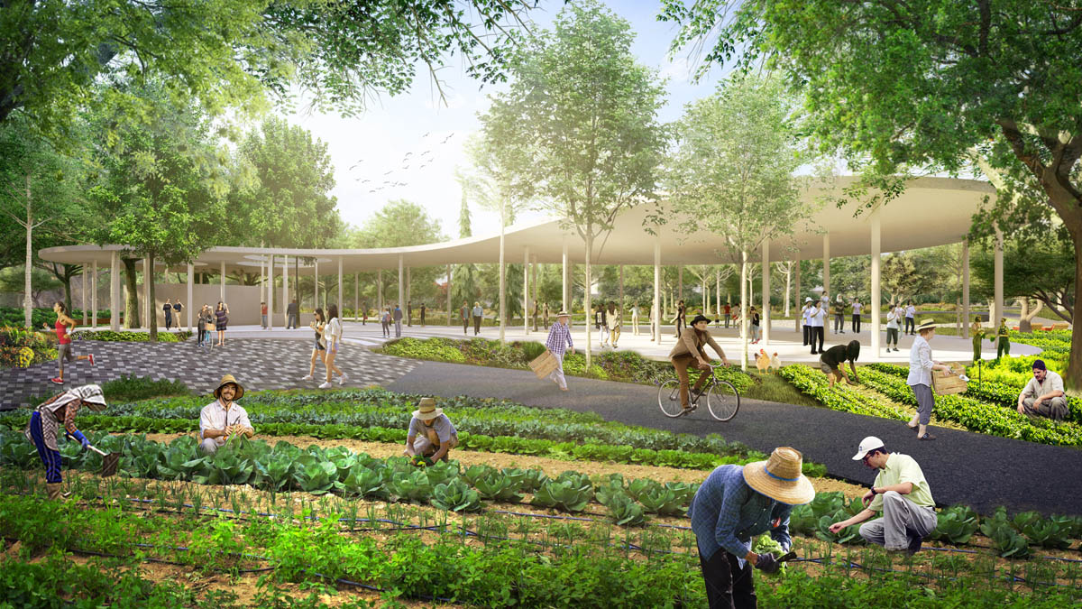 Ilustrasi taman Tebet Eco Park Jakarta Selatan (worldlandscapearchitect.com) - Image