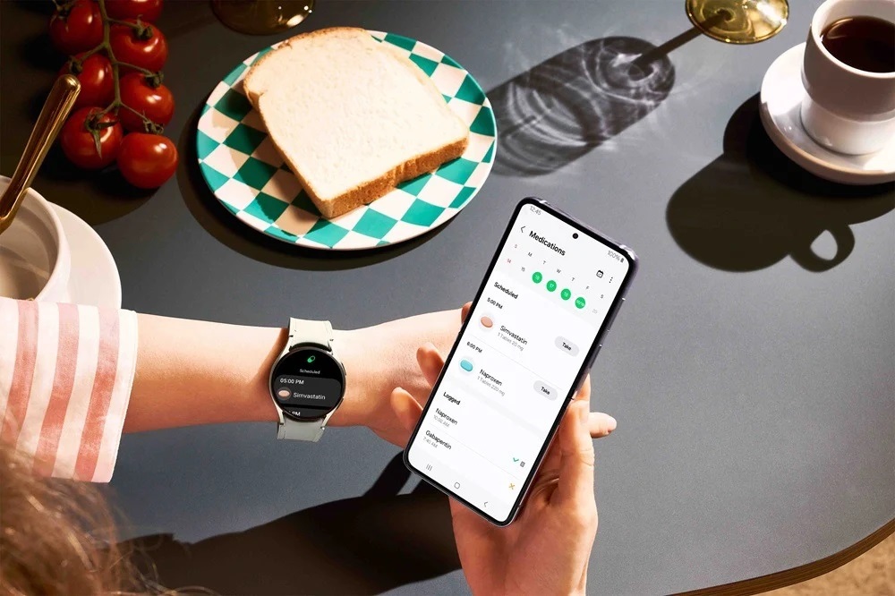 Ilustrasi: Aplikasi Samsung Health. - Image