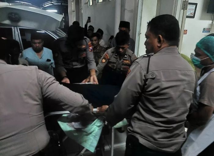 Empat korban tewas kasus pembacokan di Kecamatan Tanjung Bumi diotopsi di RSUD Syarifa Ambami Rato Ebu, Bangkalan. - Image