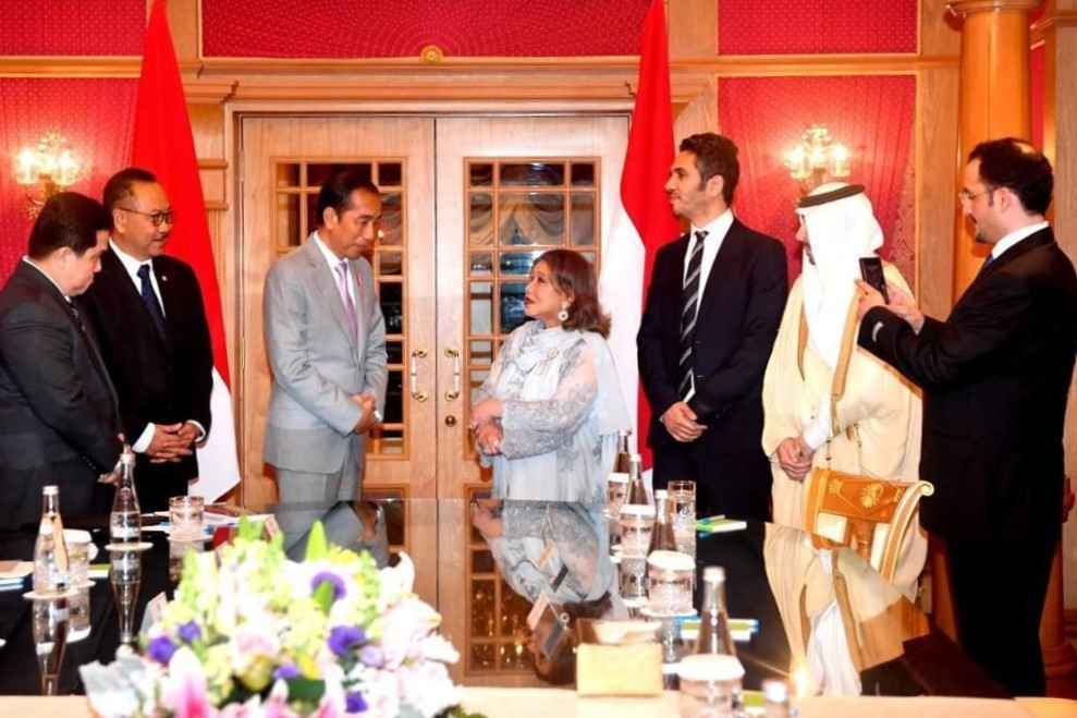 Presiden Jokowi mengadakan pertemuan dengan sejumlah pengusaha Brunei Darussalam. - Image