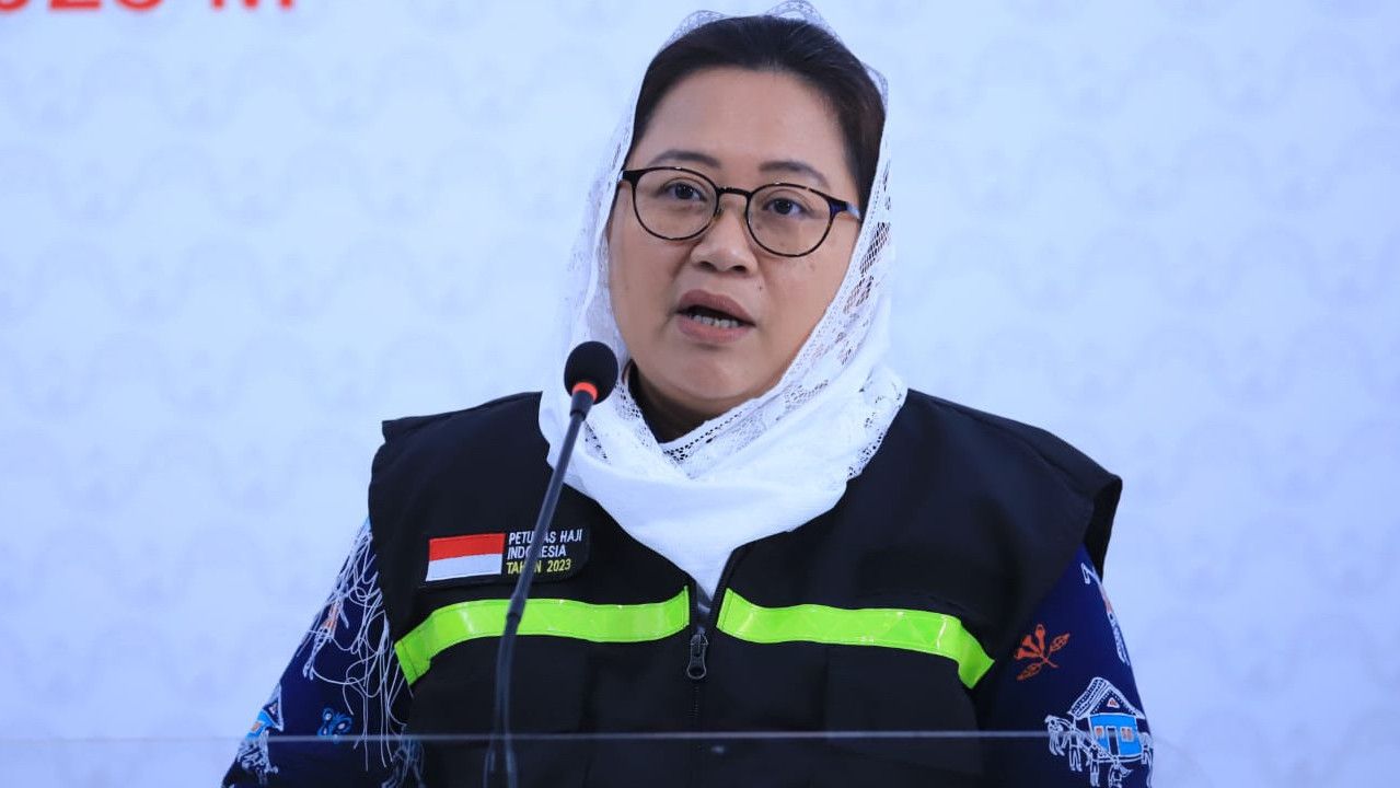 jubir Kementerian Agama Anna Hasbie./tangkapan layar dari haji.kemenag.go.id - Image
