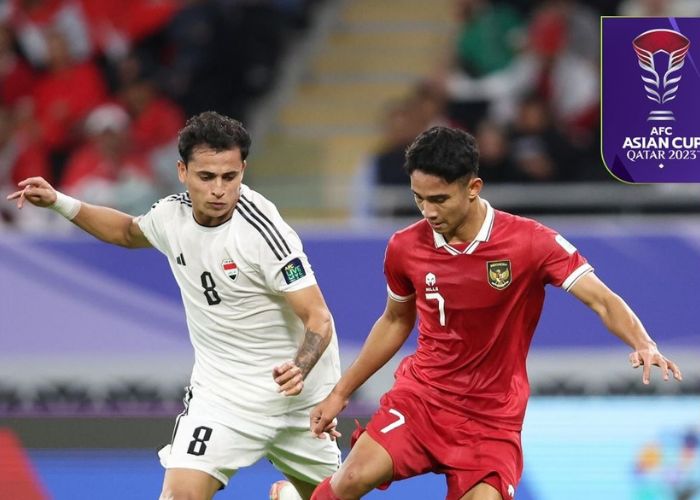 Cuplikan pertandingan Irak vs Indonesia. (Instagram @afcasiancup) - Image