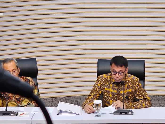 Komisi Pemberantasan Korupsi (KPK) menerima sebanyak 5.079 pelaporan terkait dugaan tindak pidana korupsi sepanjang 2023. Hal ini disampaikan Ketua Sementara KPK Nawawi Pamolango - Image