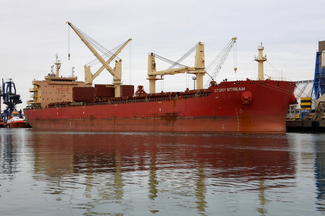 Ilustrasi foto Kapal Gibraltar Eagle./Fleetmon - Image