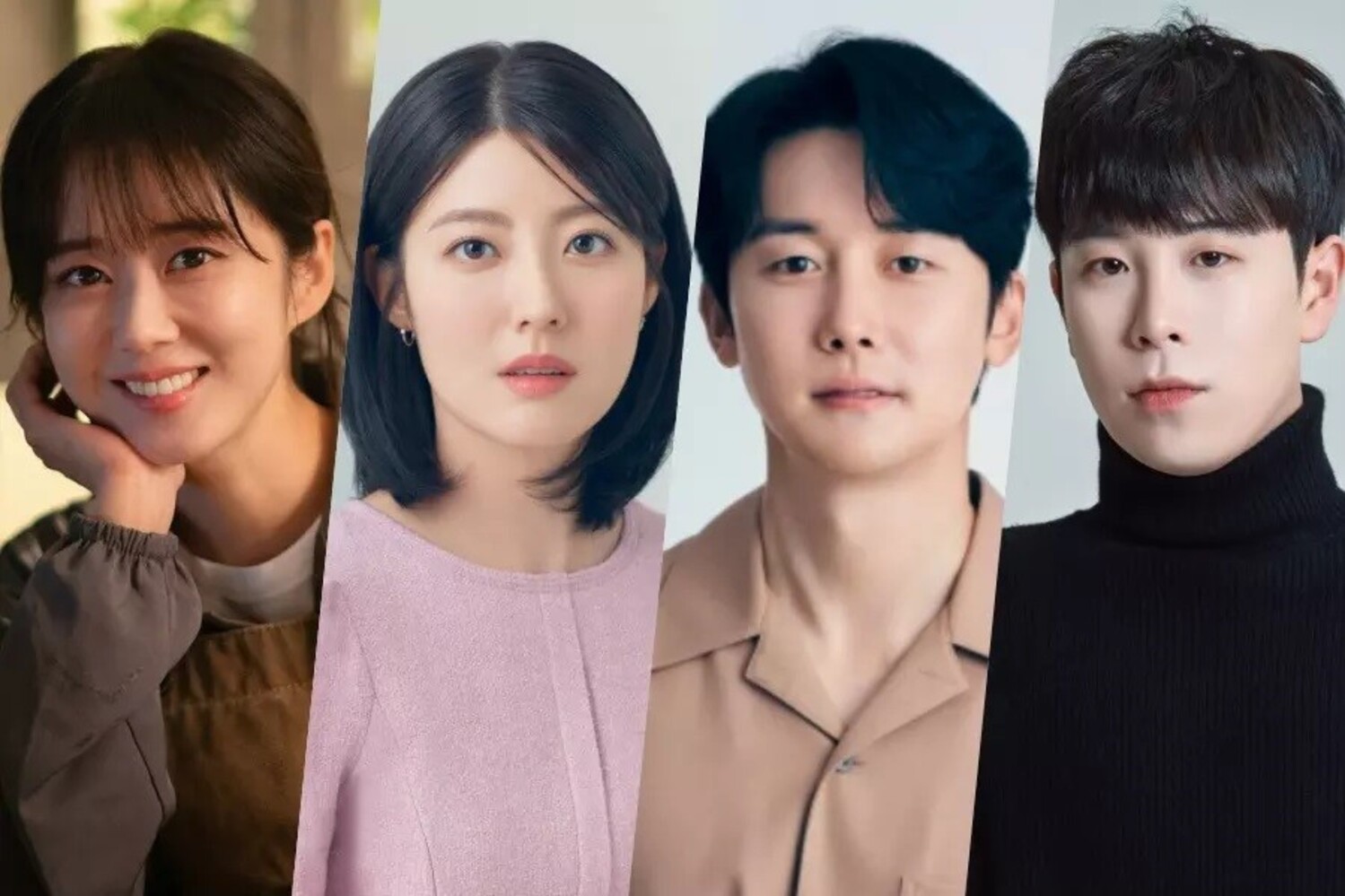 Para pemain Good Partner Jang Nara, Nam Ji Hyun, Kim Jun Han, dan P.O. Sumber foto: Soompi. - Image