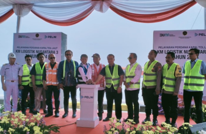 Peluncuran perdana tol laut 2024. - Image