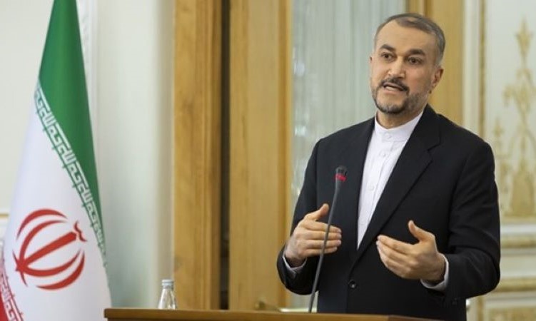 Menteri Luar Negeri Iran Hossein Amir Abdollahian menekankan bahwa Amerika dan Israel adalah penyebab di balik kurangnya keamanan yang terjadi di kawasan Laut Merah. - Image