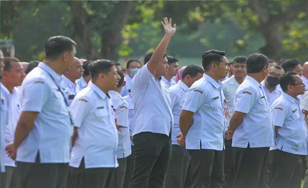ASN Lingkungan Kerja Pemkab Kediri (Radar Kediri/Jawa Pos Group) - Image