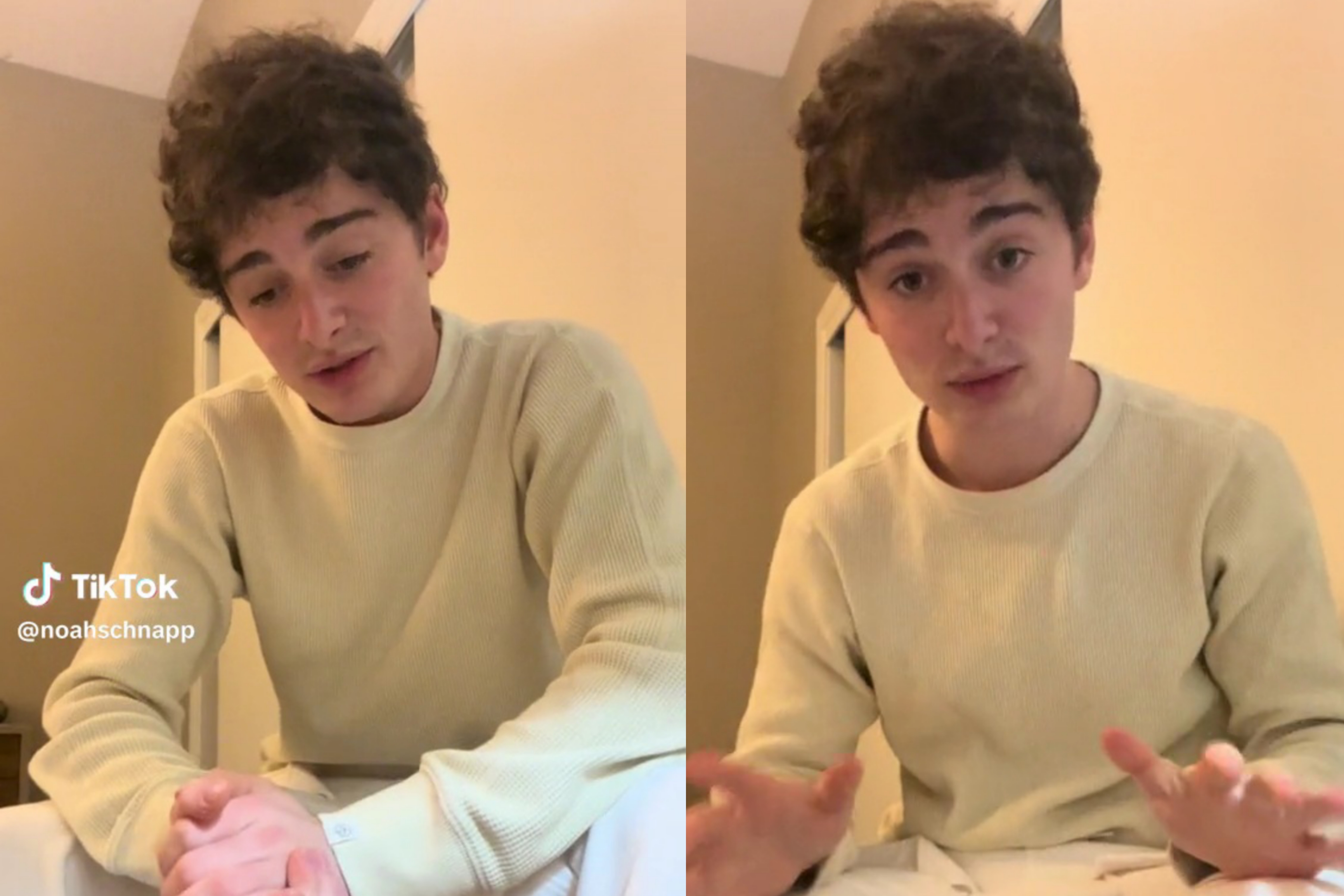 Tangkapan layar video klarifikasi Noah Schnapp soal dugaan dukung Israel. - Image