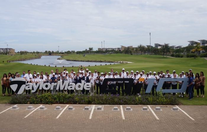 MST buka toko dan luncurkan produk terbaru perlengkapan olahraga golf di Sedayu Indo Golf, Jakarta, Kamis (18/1). - Image