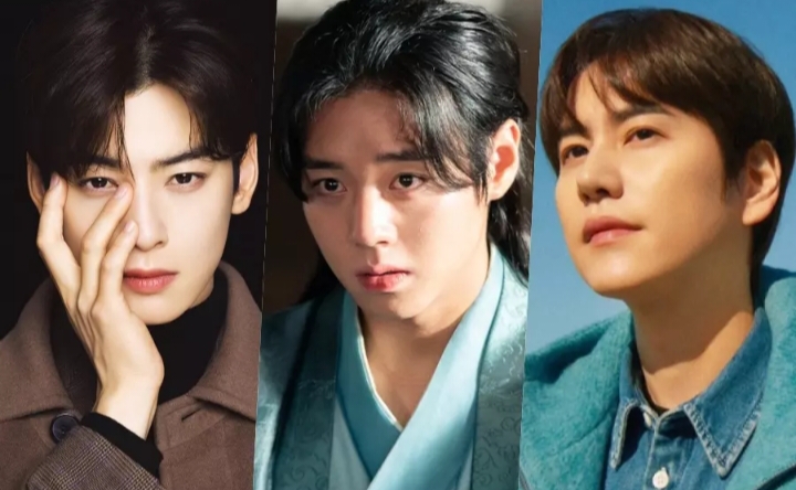 Cha Eun Woo ASTRO dan Park Ji Hoon Wanna One tempati Peringkat teratas di Reputasi Brand Anggota Boy Group Januari. Sumber Foto: Soompi - Image
