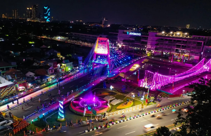 Jembatan Sawunggaling./ANTARA/HO-Humas Pemkot Surabaya. - Image