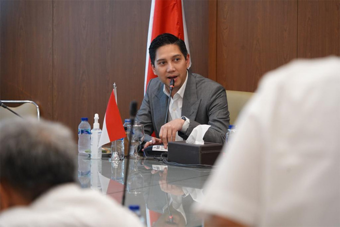 Komandan Tim Komunikasi Nasional (TKN) Prabowo Gibran, Budisatrio Djiwandono - Image