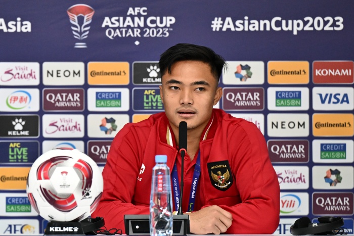 MENTAL BAJA: Ernando Ari Sutaryadi jadi salah satu aktor penting kemenangan Timnas Indonesia di Piala Asia 2023. (Tim Media PSSI) - Image