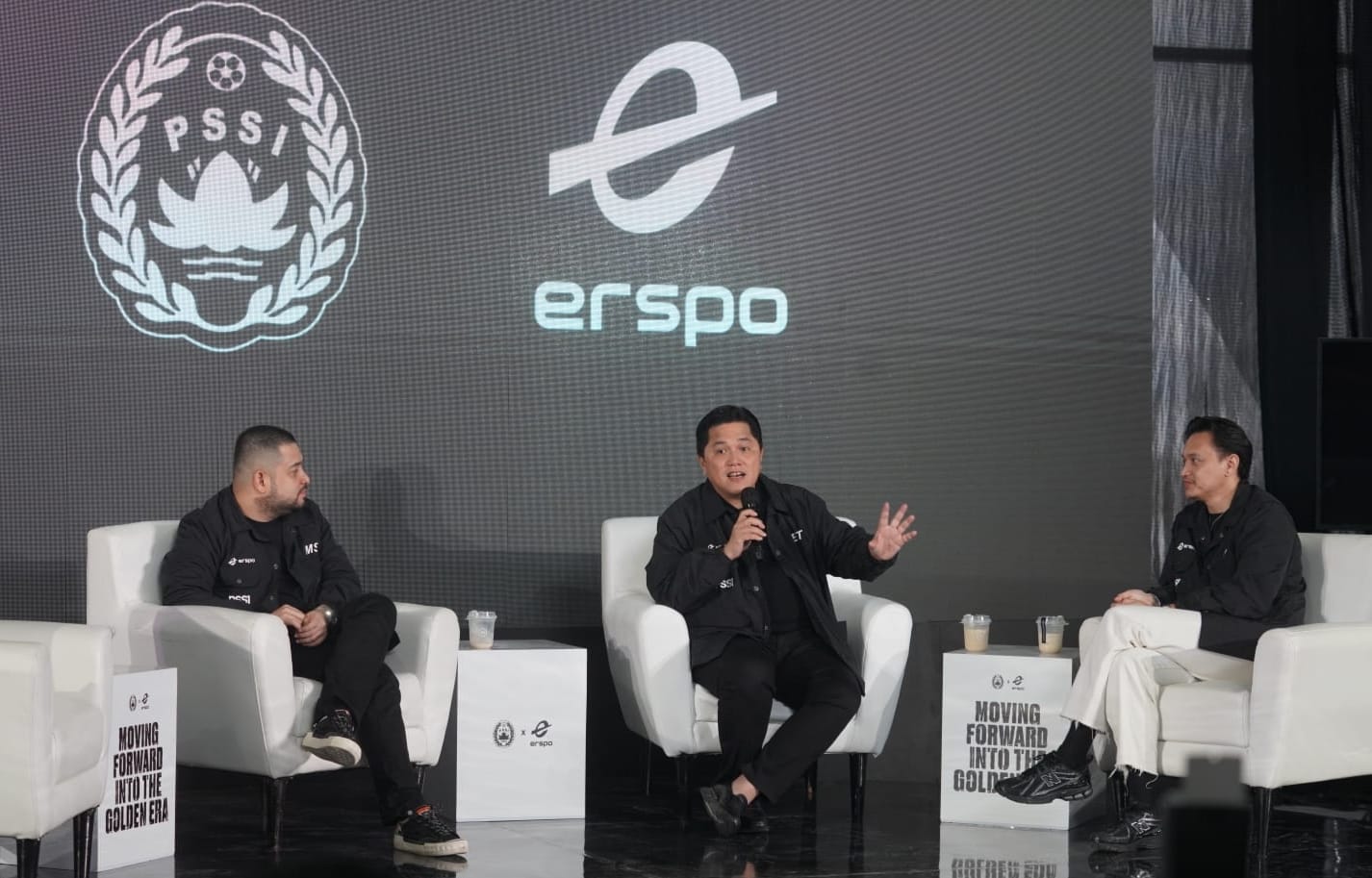 PSSI dalam acara perilisan Jersey Apparel Timnas Indonesia yang baru pada Senin (22/1) di Ganara Art, Fx Sudirman (Sumber Foto : Laman Pssi) - Image