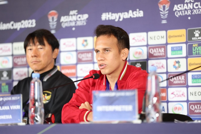 KUDA HITAM: Egy Maulana Vikri yakin Timnas Indonesia bisa beri kejutan meskipun jadi kuda hitam jelang laga menghadapi Jepang. (Tim Media PSSI) - Image
